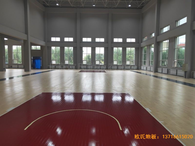 遼寧沈陽(yáng)于洪機(jī)場(chǎng)體育木地板鋪裝案例