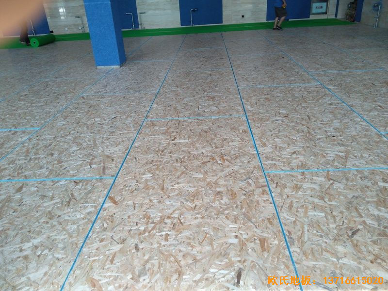 內(nèi)蒙古赤峰中國稅務(wù)總局職工活動中心運動木地板安裝案例