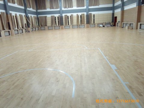 青海省稅務(wù)干部學(xué)?；@球館體育木地板