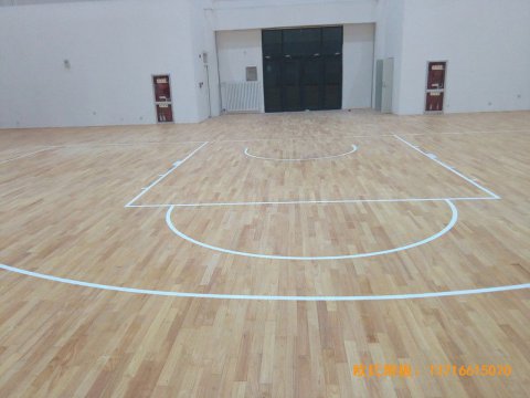 銀川北師大銀川小學(xué)籃球館運動地板安