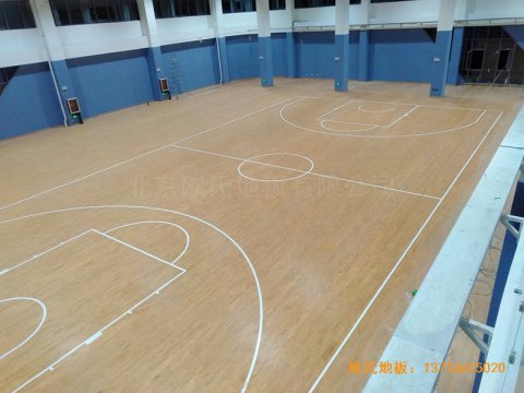 山東實驗二小青島分?；@球館體育木地